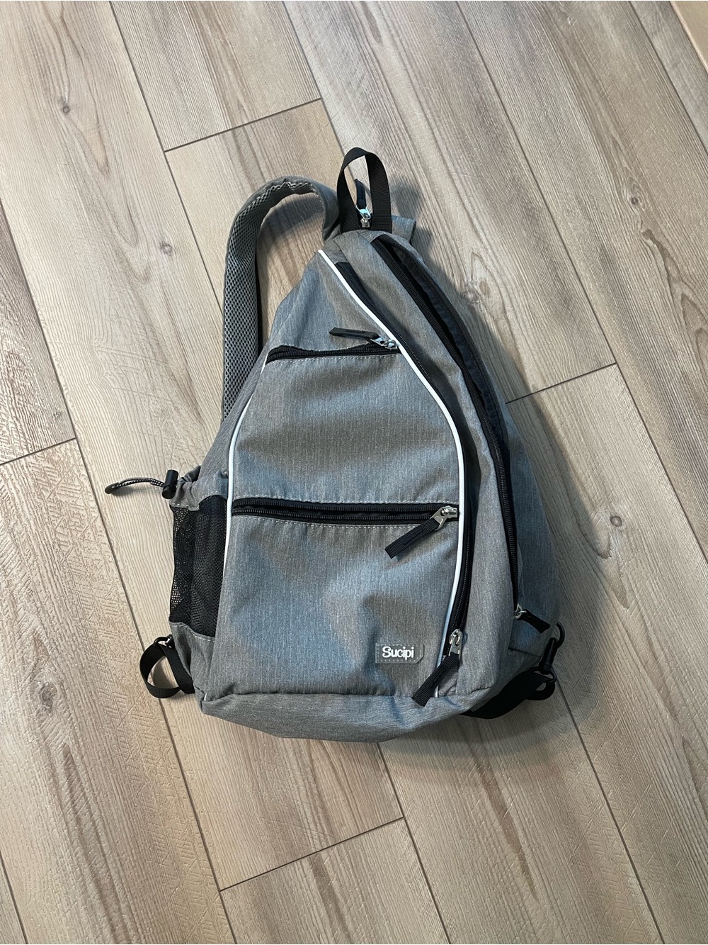 Gray Sling pickleball bag - Lightweight